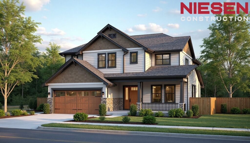 View of a well renovated home