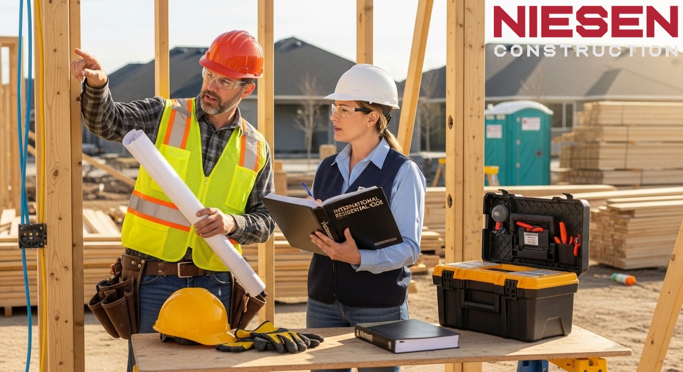 Custom home builder and building inspector