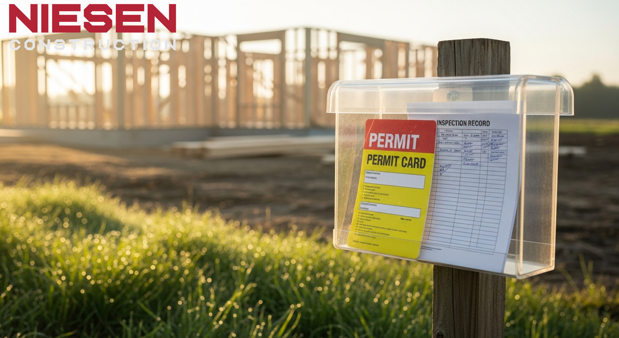 Professional custom home builder reviewing local building codes
