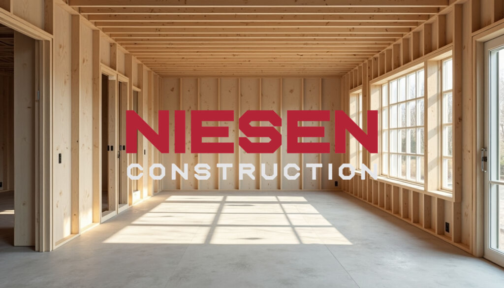 Wall structure in a home that is bring framed.